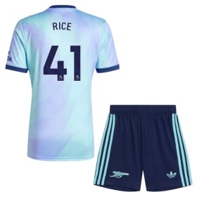 Arsenal Rice 41 Fotbollströjor Barn Tredje tröja 2024-25 Kortärmad